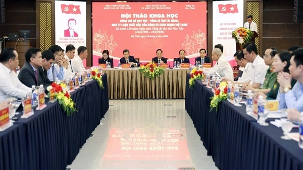 Tổng Bí thư Hà Huy Tập là ngọn đuốc lý luận của Cách mạng Việt Nam